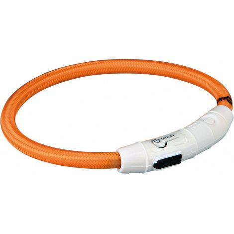 Collar LED para Mascotas Trixie Naranja XS/S
