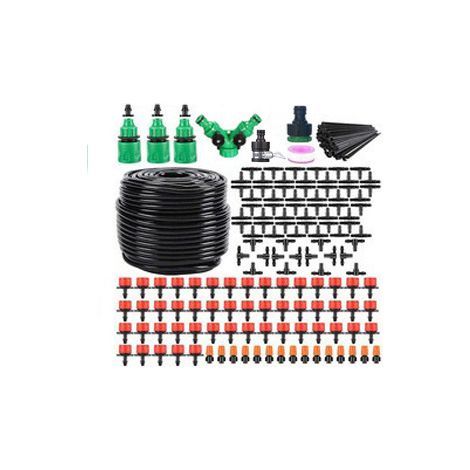 65 Pcs Micro Irrigation Goutte à Goutte Kit Arrosage Automatique,Automatique Kit d'irrigation Goutte à Goutte,Système d'irrigation Jardin,Jardin pour Plantes -50M Tuyau Goutte à Goutte (1/5)
