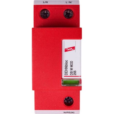 Scaricatore di sovratensione tipo T1 1P 50kA 2.5kV DEHNbloc M 255 961120