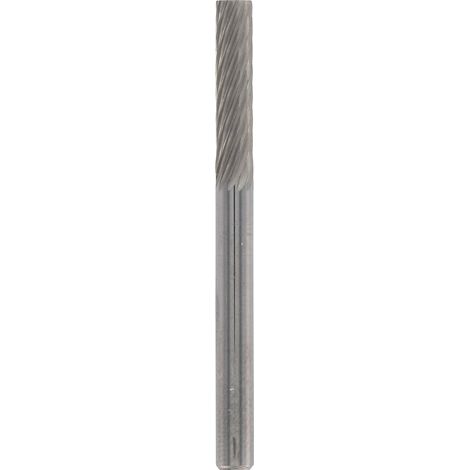 Dremel 9901 Fraise carrée en carbure de tungstène - accessoire pour outil multifonction avec 1 fraise de 3,2 mm pour façonner, lisser et enlever de la matière sur l'acier, le plastique, le bois et bie