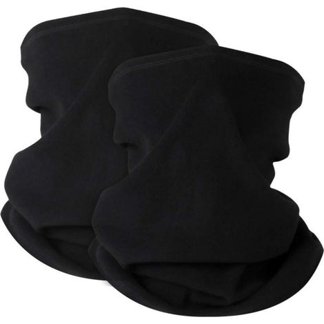 2er Set Schlauchschal Damen Herren, Winter Halswärmer Fleece, Winddicht & Warm (1/5)