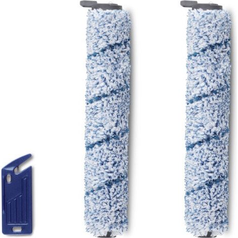 Nilfisk - kit spazzole 3 pezzi (2 spazzole + lama) - combi wash - 128351582 - 5715492211968