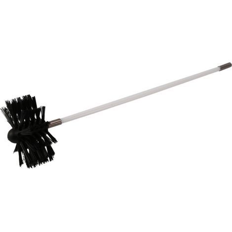 Kit de nettoyage de conduit d'évacuation de sèche-linge de 3,65 m (12 pieds), kit de nettoyage de conduit d'évacuation de sèche-linge flexible à 9 griffes, brosse de ramonage à poils