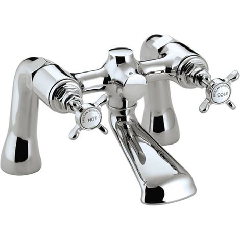 Bristan 1901 Traditional Chrome Edwardian Bath Shower Filler Tap N BF C CD (1/5)