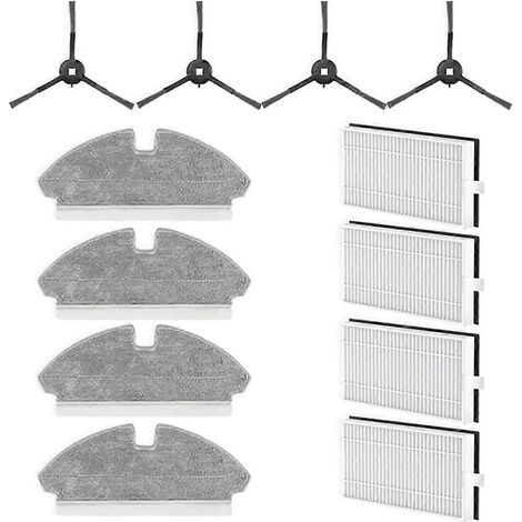 Pour aspirateur Dreame Mova M1 / Trouver M1 Pièces de rechange Brosse latérale Filtre HEPA Chiffon de nettoyage (1/5)