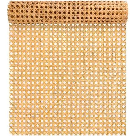 16 Zoll breites Naturrattan-Geflecht, 40 Zoll lange (3,3 Fuß) Rollen für Möbel, Stühle, Schränke und Decken (1/5)
