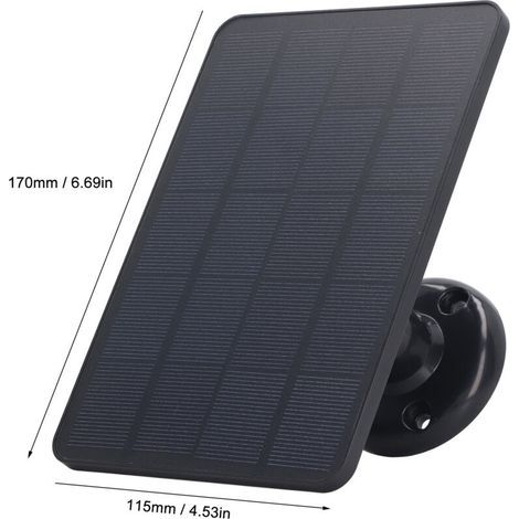 4W solar panel, battery charger, Micro USB camera, solar panel for household appliances (1/5)