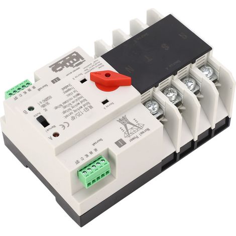 Geeignet für DIN-Schienen-Doppelleistungsschalter 110 V 80 A, schnelles Schalten im Millisekundenbereich