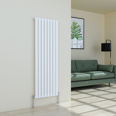 Warmehaus White Radiator Flat Panel Vertical Single 1600x544mm