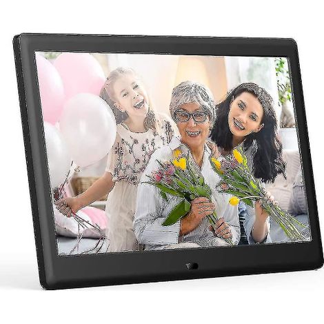 7 Inch Digital Photo Frame – Enhanced Digital Photo Frame with (16:9) HD Ips