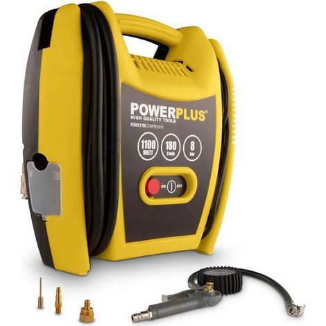Kompressor powerplus compresseur 1100w 1100W 8 bar