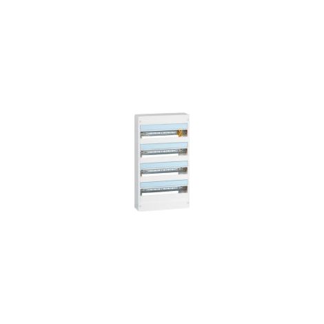 Legrand – Coffret électrique Drivia 72 modules – 4 rangées de 18M – IP30 IK05 – Montage facile sur goulottes GTL – Dimensions 625x355x103.5mm