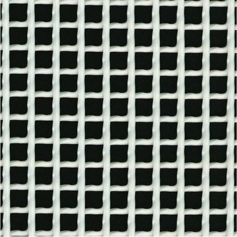 Malla de plástico de alambre cuadrado H 1 x L 3 m blanca 10 x 10 (1/3)