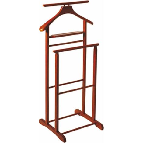 Valet de Chambre en Bois "Veoh" 102cm Cerisier