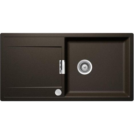 Schock Einbauspüle Cristadur Mono D-100 L A Bronze BRO Exzenterbedienung (1/3)