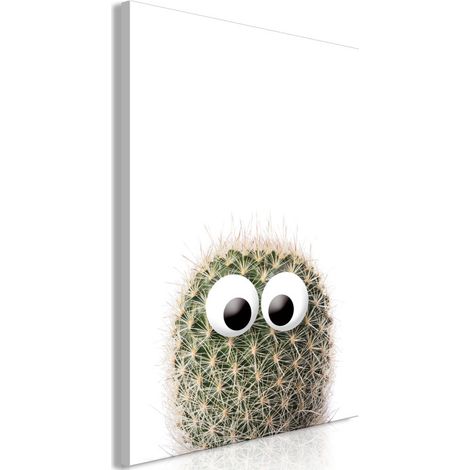Tableau Imprimé "Cactus with Eyes" 80 x 120 cm (1/2)