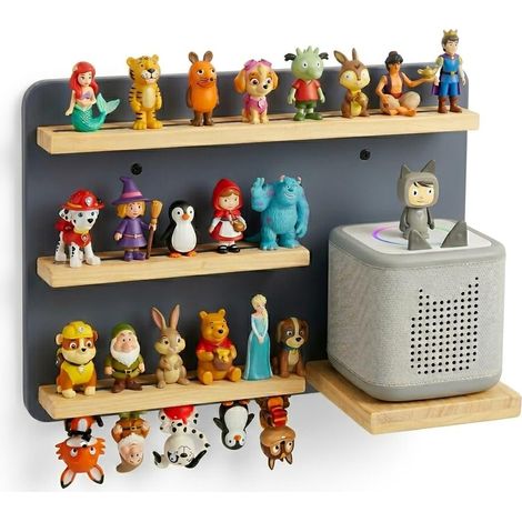Étagère murale pour et figurines, peut accueillir jusqu'à 27 figurines, accessoire de rangement pour chambre d'enfant (fille comme garçon) (1/5)