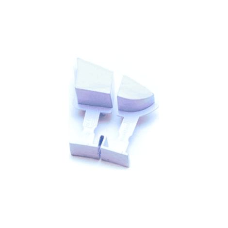 TOUCHE ON-OFF BLANC POUR LAVE LINGE INDESIT - C00199456
