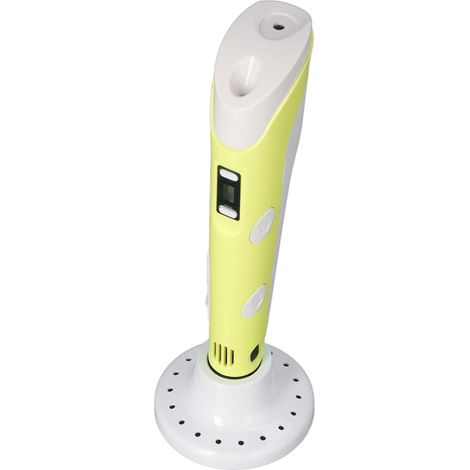 Stylo d'impression 3D Y787 pour enfants, 3 couleurs : PLA jaune soyeux (1/5)