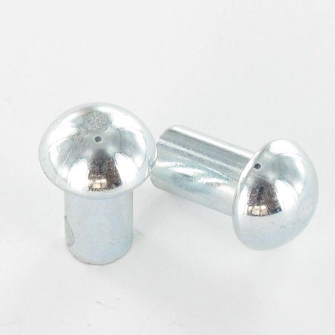 Rivet à frapper Tête ronde TR 7X12 Acier zingué (1/2)