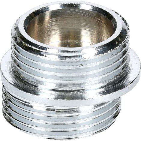 Raccord excentré 5mm double mâle M20x27 M20x27 chromé - GARIS - D44004C (1/3)