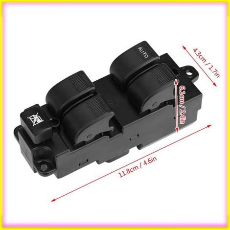 Interrupteur principal de fenêtre électrique, bouton de fenêtre électrique, interrupteur de lève vitre pour 6 2003 – 2005, norme (1/4)
