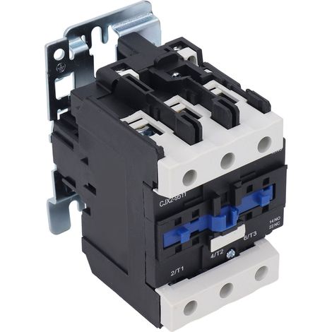 Contacteur AC industriel 95A auxiliaire 1NO+1NF, contacts alliage argent, 3NO, 690V, 50Hz, pour équipements électriques et distribution (1/5)