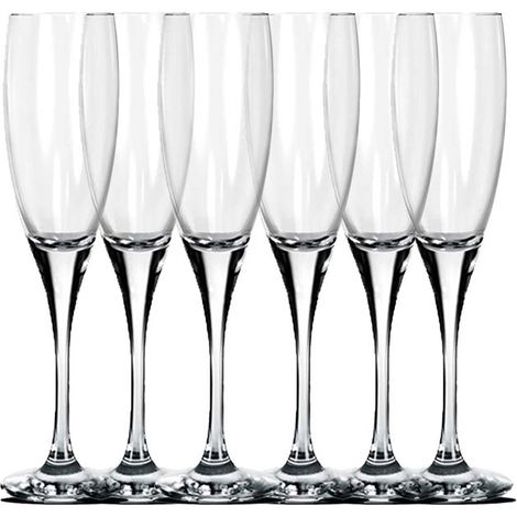 Verre à liqueur - JUANIO - Lot de 12 - 19 cl - Verre transparent - Résistant haute température (1/2)