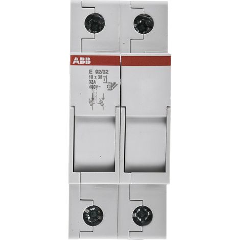 Sectionneur à fusible 32 A Bipolaire, taille de fusible 10 x 38 mm ( Prix pour 1 ) (1/2)