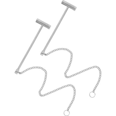 Lot de 2 brise-vitres d'urgence : marteau de déclenchement d'alarme incendie – outil brise-vitre haute résistance pour une activation rapide de l'alarme – sécurité à domicile, au bureau et dans les li (1/3)