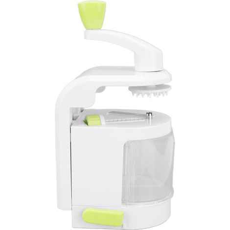 4-in-1 Gemüsespiralschneider mit leistungsstarken Saugnäpfen – Multifunktionale Reibe für Zucchini und Gurken (1/5)