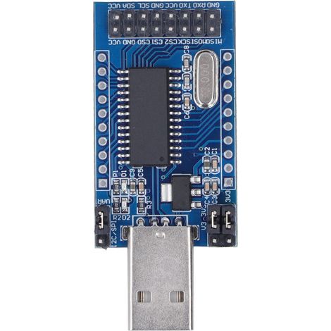 Module de convertisseur de Port USB, série parallèle aux composants UART IIC SPI TTL ISP EPP MEM CH341A (1/5)