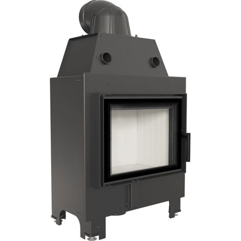 Kamineinsatz aus Stahl KRATKI MBM 10 kW Ø 200 (1/5)