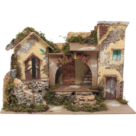 Casolare per Presepe 33 x 18 cm 11250B (1/5)