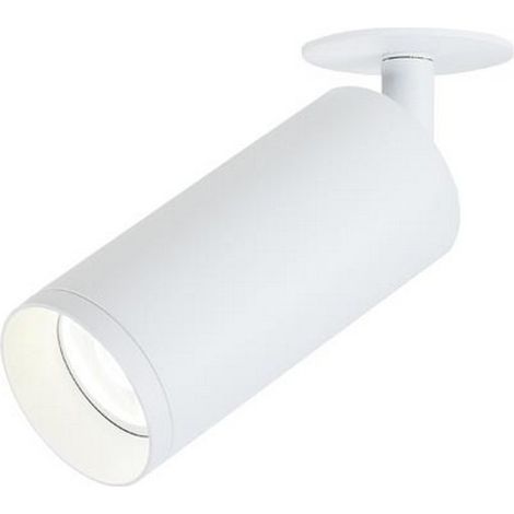 Plafonnier Orientable D60 Pour Ampoule LED GU10 Blanc Mat ZAMBELIS S056 (1/2)