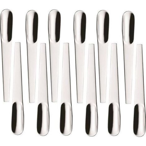 Abert cucchiaino caffè Appetizer acciaio inox 18/10 set 12 pezzi 12 cm