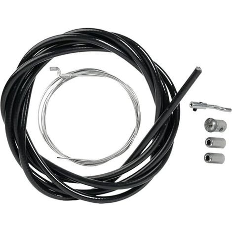 Câble d'accélérateur 1,5 mm avec embout Z pour tondeuse à gazon, débroussailleuse, motoculteur, ensemble de fils d'accélérateur très résistants pour remplacement d'équipement électrique extérieur (1/5)
