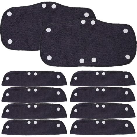 Bandes Anti-Transpiration Réutilisables pour Casque de Sécurité 10 Pièces Accessoires Lavables pour Chantier Polyvalents Confort Respirant Absorbant Sueur (1/5)