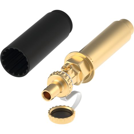 TECE TECE Seal System Bouchon de chantier avec robinet de remplissage et de vidange 1/2 avec manchon d'étanchéité, 704809