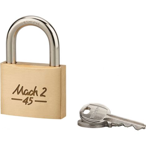 Cadenas à clé Mach 2, 45mm, 2 clés - (1/2)