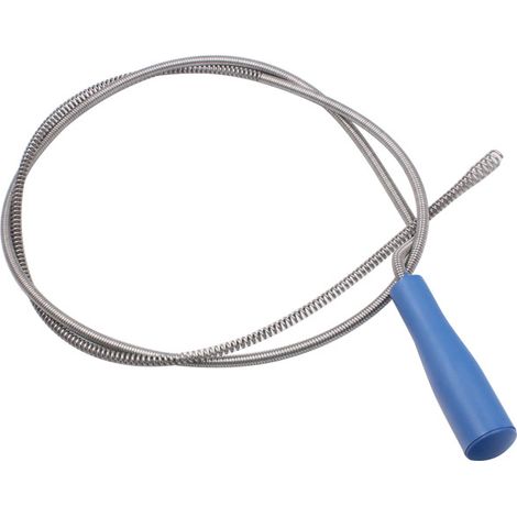 BRAVIX Déboucheur canalisation furet déboucheur de tuyau lavabo canalisations flexibles le tuyaux d'évacuation wc deboucheur evier toilette Diamètre 7mm, longueur 5M