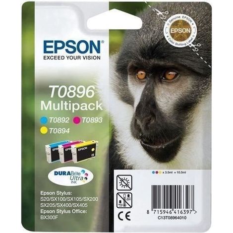 Epson T0895 Pack de 4 couleurs (1/3)