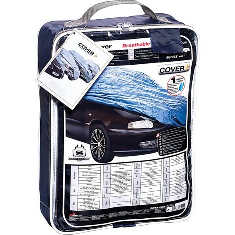 Housse de voiture Taille M 430x160x120CM Polyester (1/4)