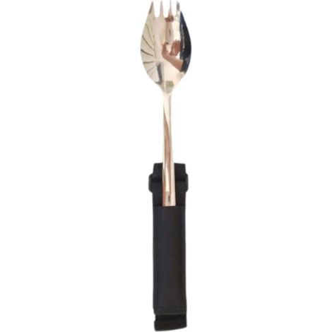 Utensilien Besteck mit Manschette Utensilienhalter Gurt Fütterungshilfe Fütterungshilfen Tragbares Geschirr Löffel Gabel