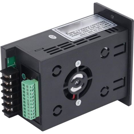 Jeffergarden Entrée de fréquence variable 1ph 176‑264V Entrée 3ph 0‑220V Sortie VFD 750W pour la pompe à moteur (1/5)