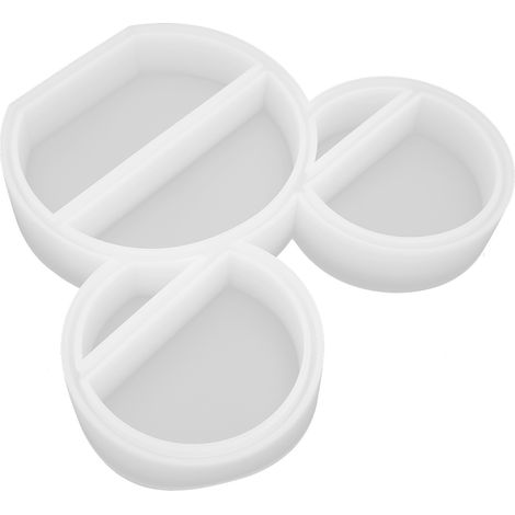 Moule en silicone pour boîte de rangement, flexible et durable, idéal pour résine époxy, coffret de moulage créatif, moule à résine souple, réutilisable pour bijoux et déco, lot de 1, sans BPA. (1/5)