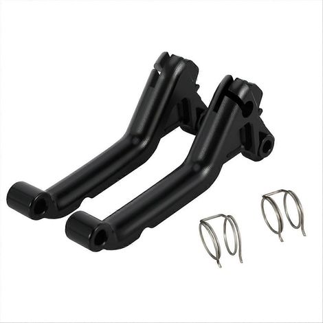 Brems- und Kupplungshebel aus Aluminiumlegierung für die MX650, Motorrad-Modifikationsteil, verstärkter Griff, Hochleistungs-Ersatzteil, kompatibel mit verschiedenen Modellen, ergonomisches Design, ro (1/5)
