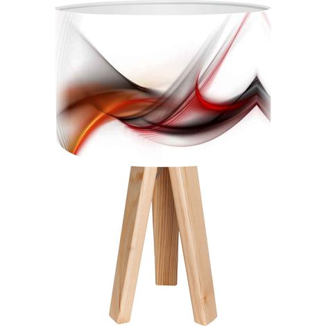 Lampe de chevet magic of color foto-049 - Bois clair, noir