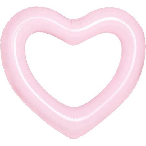 Bouée gonflable en forme de cœur pour l'été. (1/5)