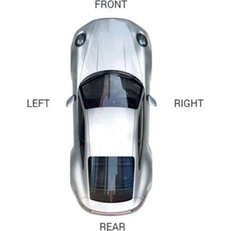 1 couleur : Argent Matériau : ABS Baguette de garniture de pare-chocs arrière droit compatible avec Mercedes-Benz.